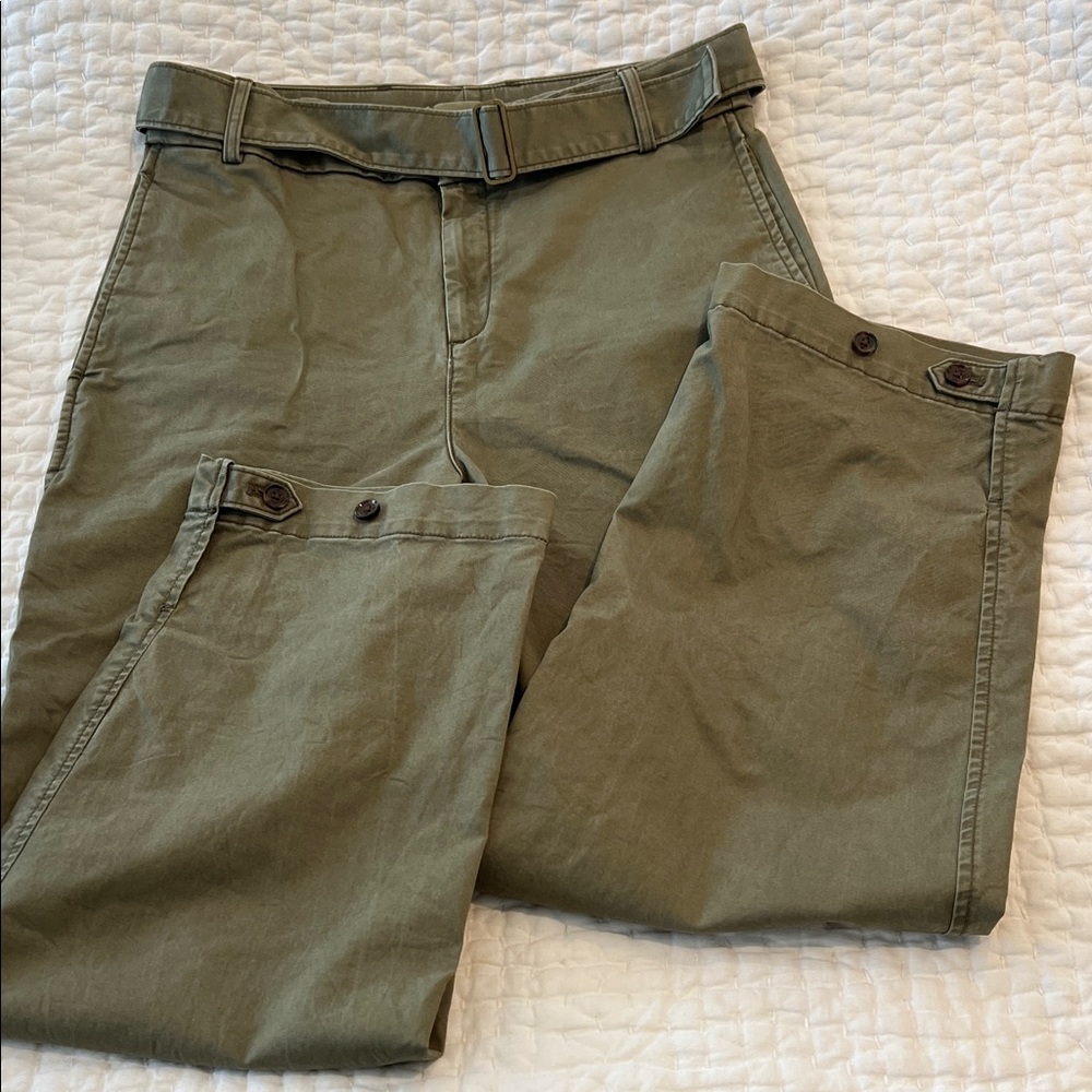 Banana Republic Women's Olive Chinos